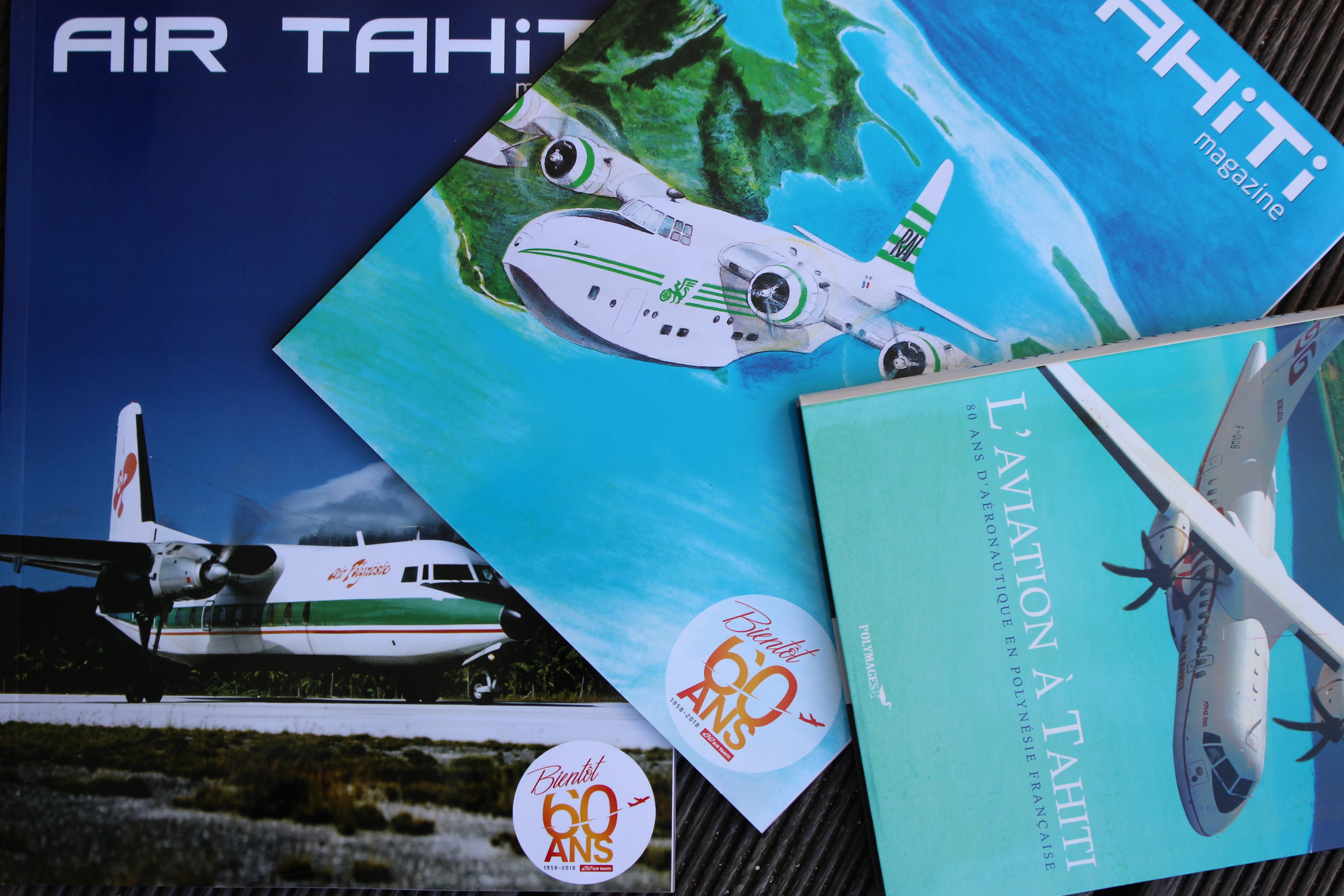 Une exposition sur l’histoire de l’aviation pour fêter les  60 ans d’Air Tahiti