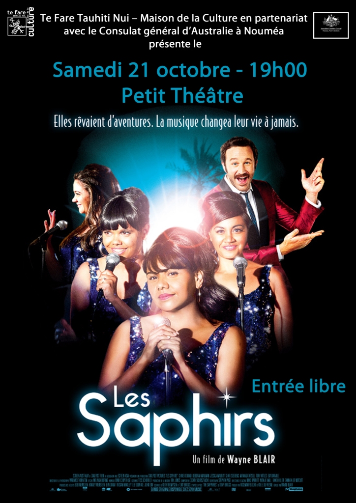 Projection du film les saphirs au petit théâtre