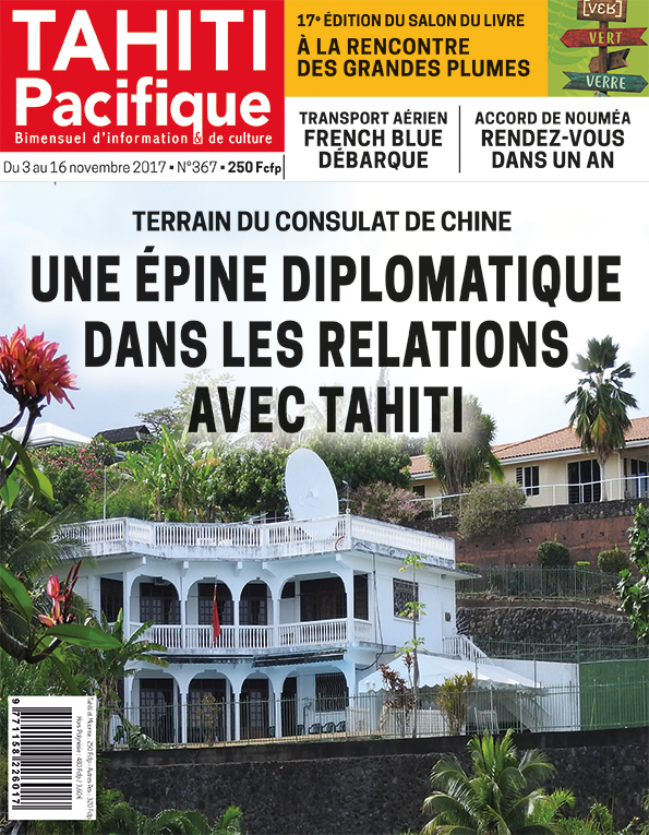 À la Une de Tahiti Pacifique, vendredi 3 novembre