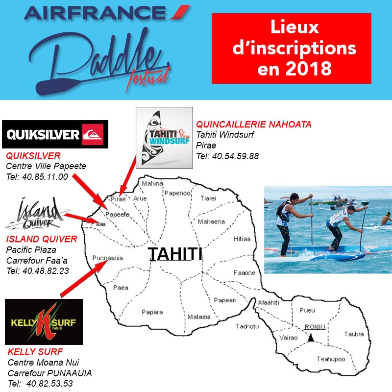 Le Air France PADDLE FESTIVAL devient la 1ère étape du Paddle League World Tour 2018.