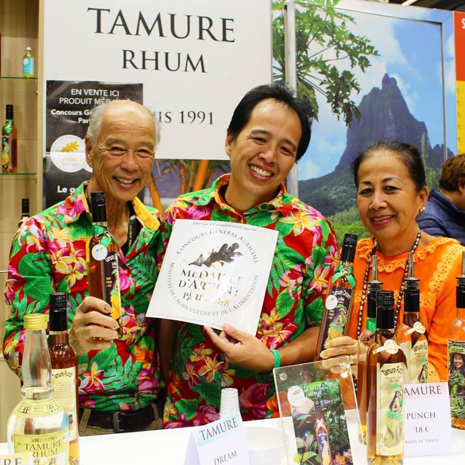 Tamure Rhum a décroché la médaille d'argent au Concours Général Agricole 2018 de Paris pour sa liqueur d'orange Tamure Dream.