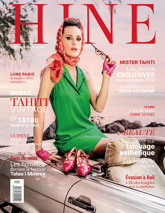 À la Une de Hine Magazine, septembre 2018