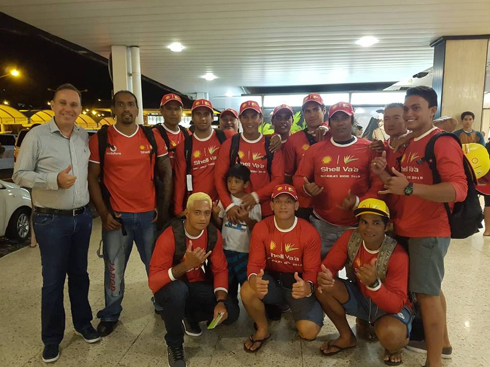 Molokai Ho’e : L’équipe Shell Va’a aux taquets