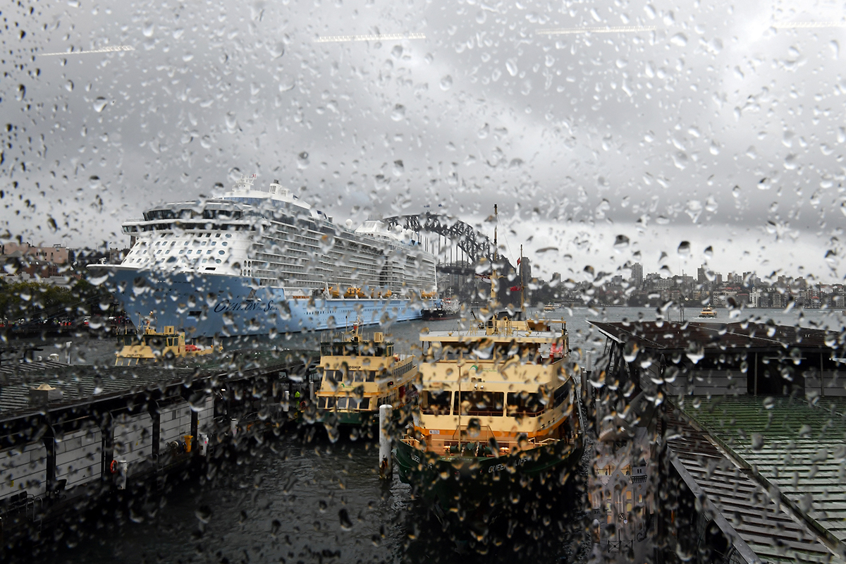 Déluge à Sydney, avec l'équivalent d'un mois de pluie en quelques heures