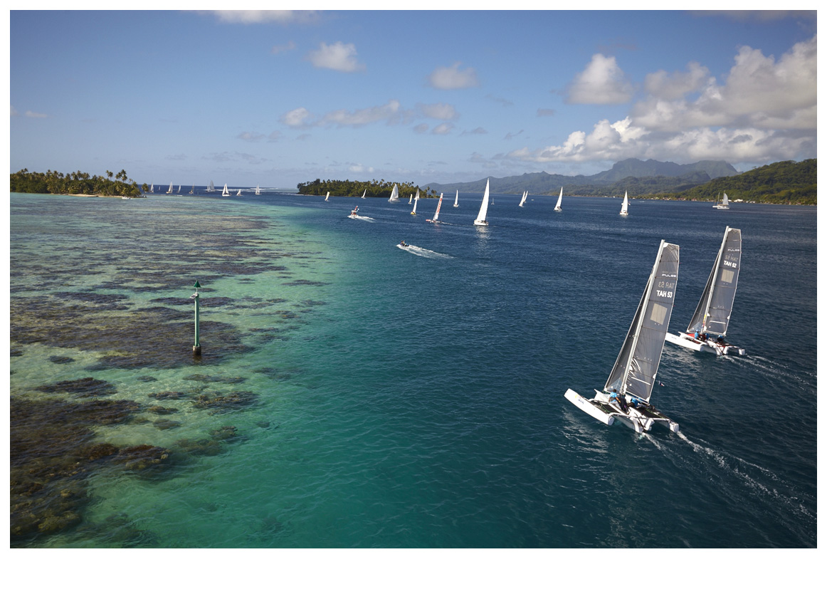 Photo : Bertrand Duquenne-Tahiti Pearl Regatta.