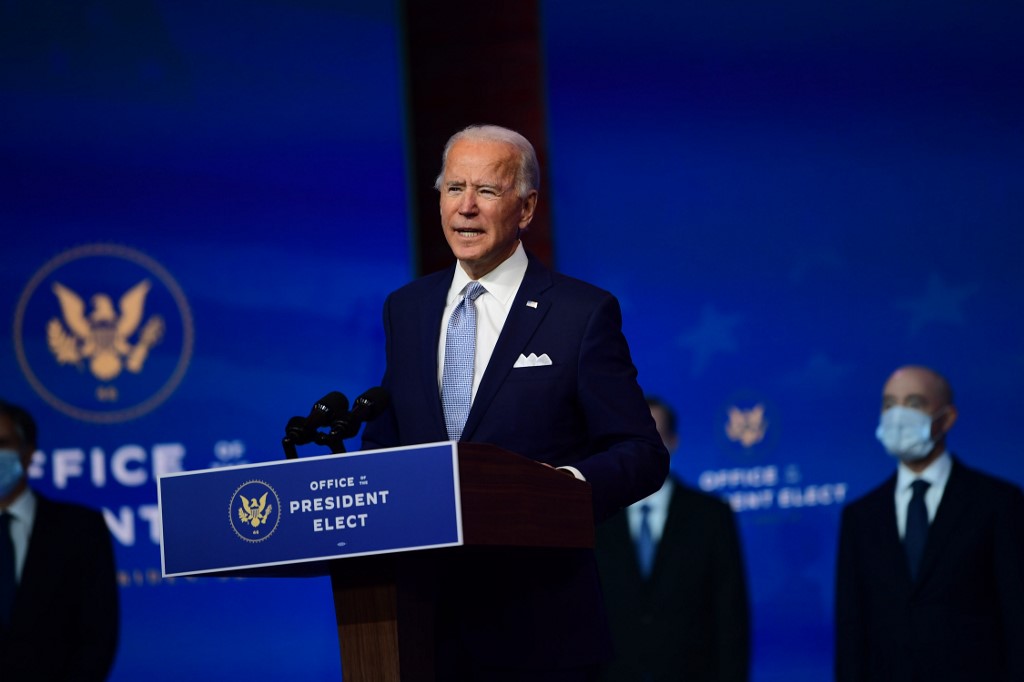 Joe Biden présente les premiers membres de son gouvernement