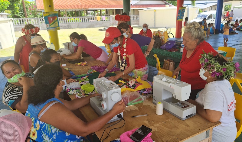 Sewing and health for the Rangiroa vahine