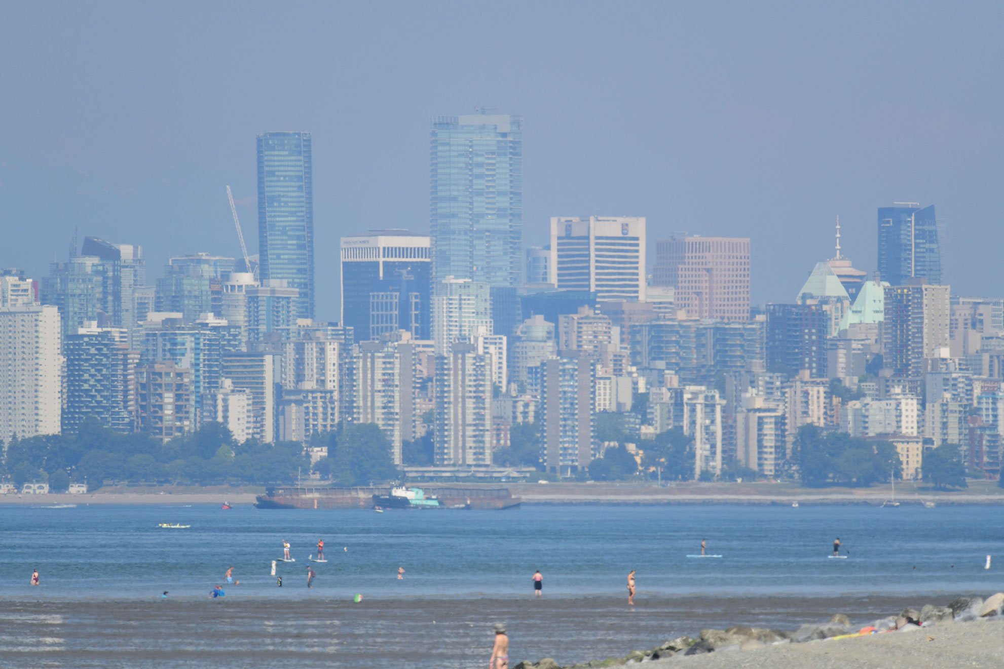 Canicule et incendies: l'Ouest américain et canadien suffoque