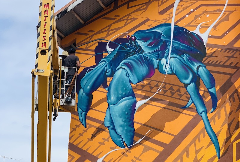 Le festival Ono'u revient après deux ans d'absence et avec des nouveautés. L'édition 2021 sera 100% locale et combinera la création de fresques murales et de sculptures urbaines.