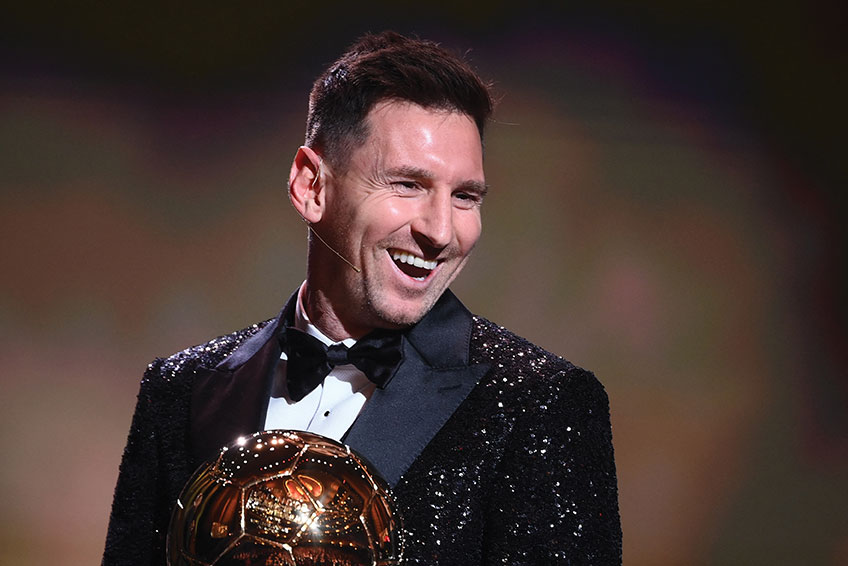 Lionel Messi remporte son septième Ballon d'or