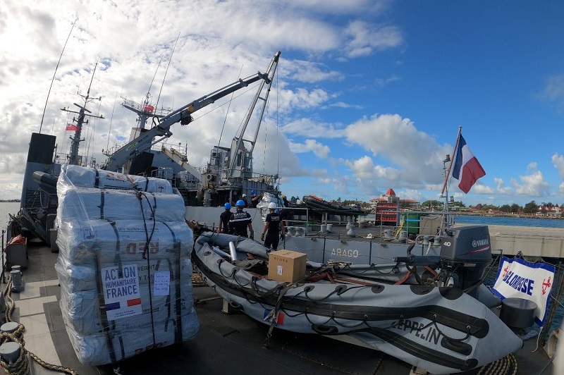 ​Solidarité : le Tahiti Nui 1 est arrivé aux Tonga