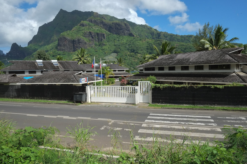 ​Un piéton fauché par une voiture à Moorea