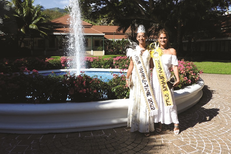 Kiara Aukara, Miss vahine-tāne 2022, et sa 2e dauphine, Shanna Pahoa Mahagafanau.