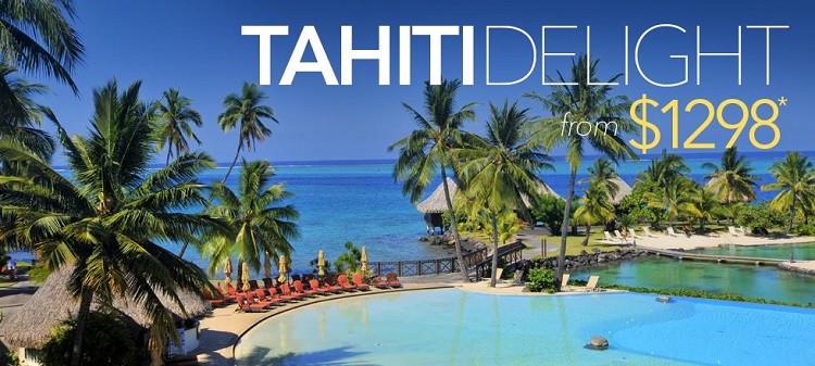 Tahiti Delight : avion et six nuits à Tahiti à partir de 1298 dollars depuis L.A