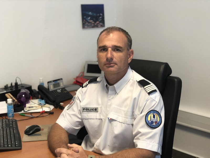 Le responsable du centre régional de formation (CRF) de la police, Luc Roattino.