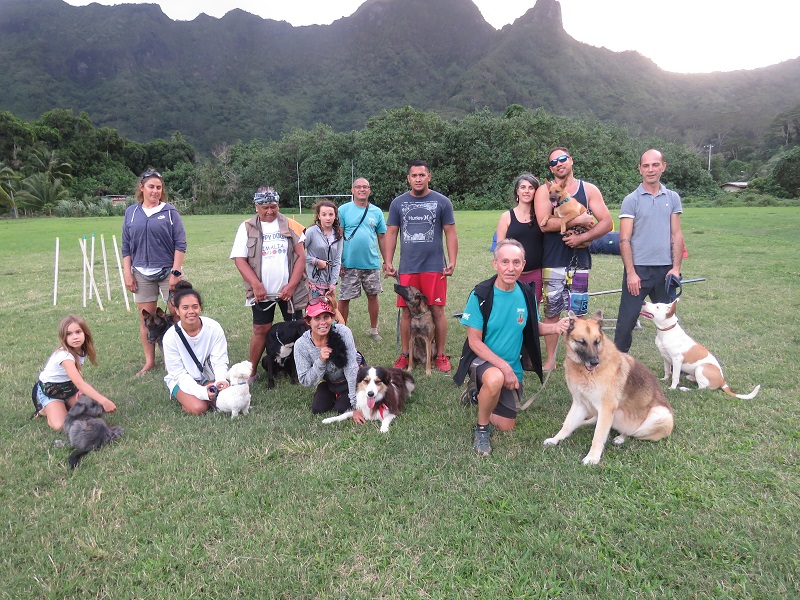 ​A Moorea, un club canin pour “améliorer l'éducation des animaux”