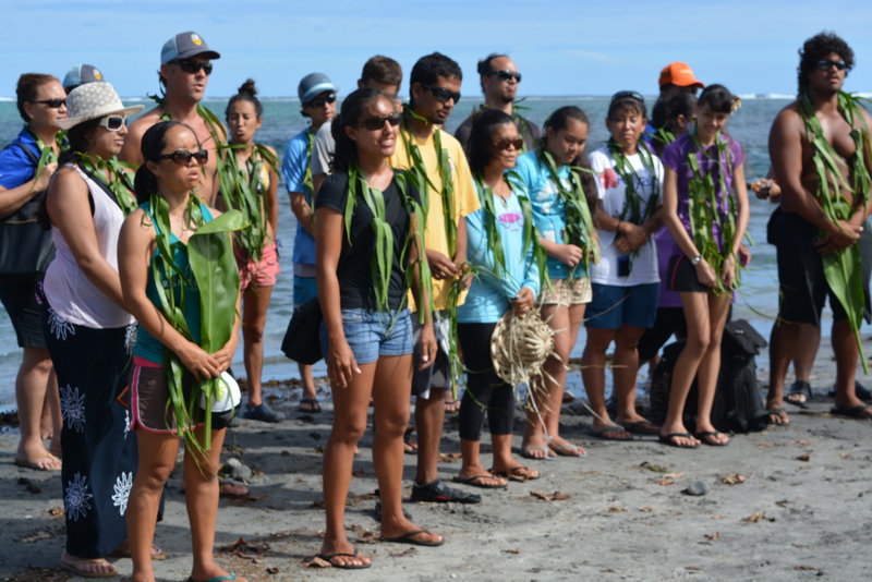 Pointe des pêcheurs à Punaauia : les Hawaiiens sensibilisés