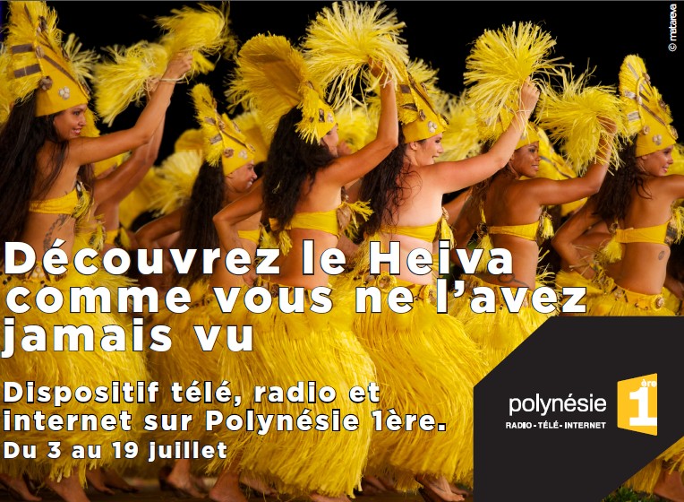 Découvrez le Heiva comme vous ne l'avez jamais vu! sur Polynésie 1ère