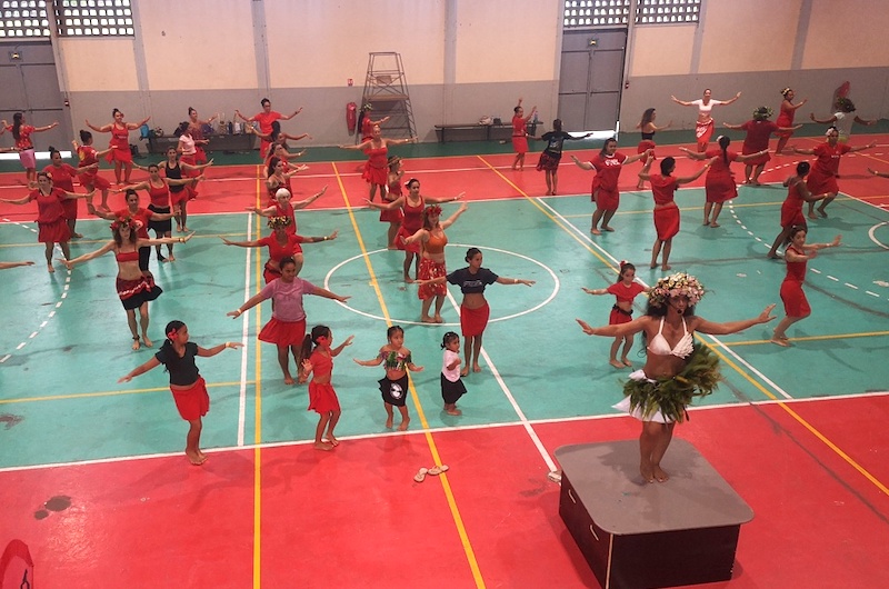 L’association Tamari’i Tahina et Tumata Vairaaroa ont fait danser l’île Sacrée ce week-end.