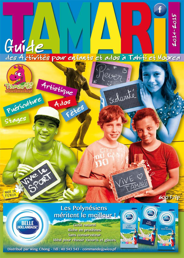 Le nouveau guide TAMARII 2014/2015 vient de sortir !