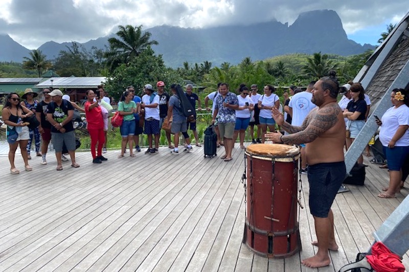 Près de 70 jeunes en service civique au Fare Natura, à la Fondation agir contre l’exclusion et dans l’association Hotuarea Nui étaient réunis lundi et mardi pour participer ensemble à des activités culturelles et environnementales.