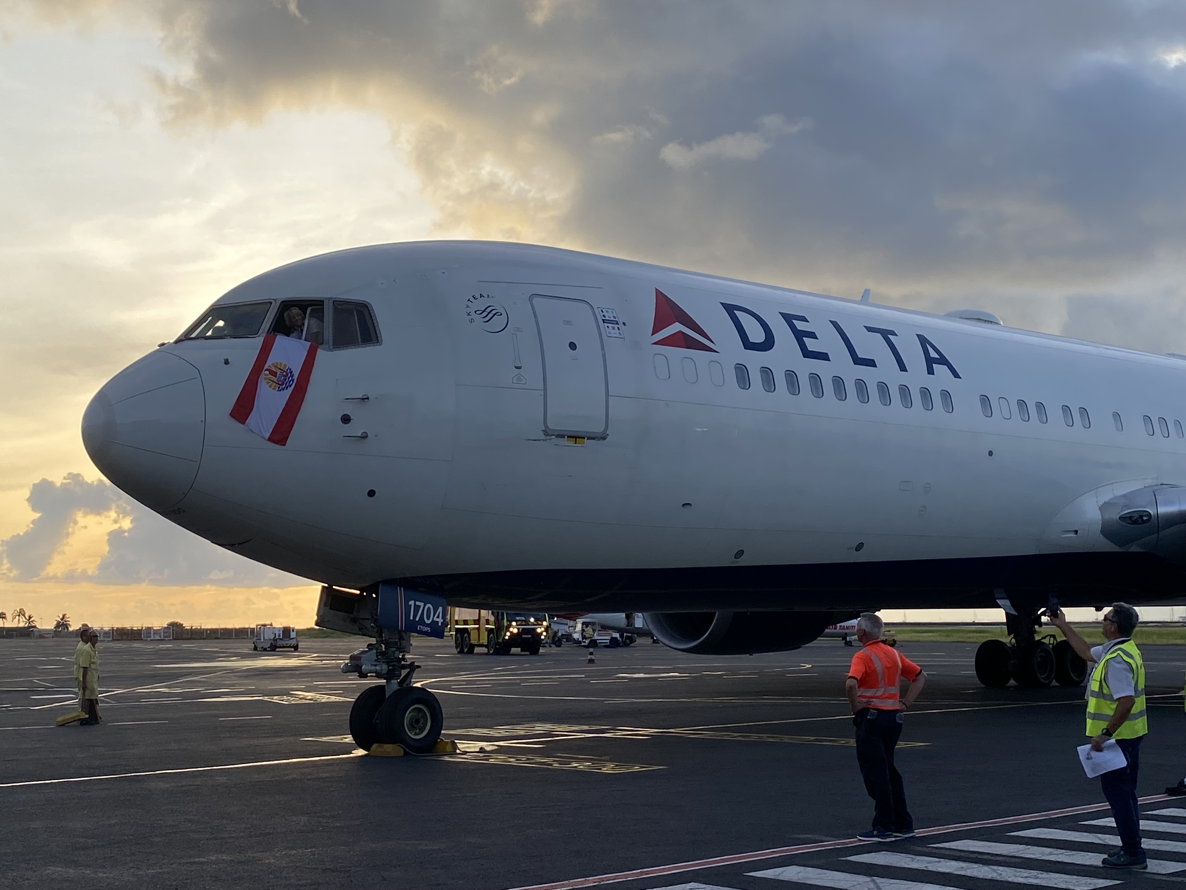 Delta Airlines s’implante provisoirement à Tahiti