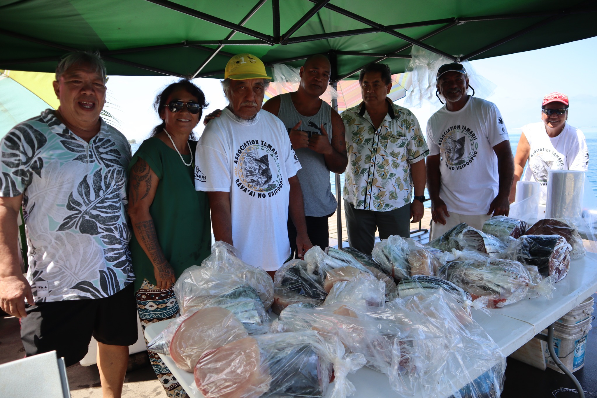 Pêche solidaire pour noël à Punaauia