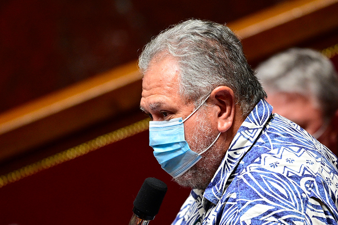 "On ne veut plus faire semblant de dialoguer. On veut être entendus et écoutés" a réclamé le député polynésien Moetai Brotherson. Photo d'archives - MARTIN BUREAU / AFP