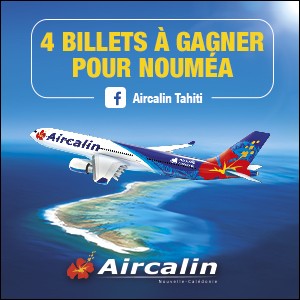 Aircalin s'habille aux couleurs de la Nouvelle-Calédonie!