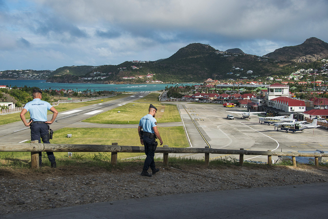 Photo d'illustration de Saint-Barthélemy. Crédit Helene Valenzuela / AFP