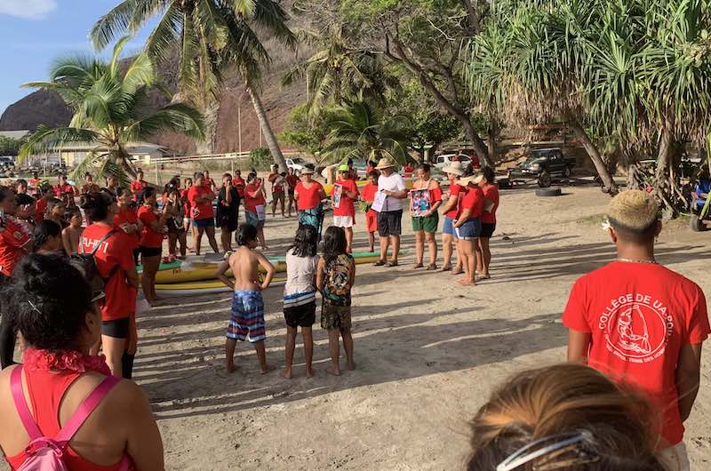 Ua Pou rend hommage à Keahi, enfant du pays