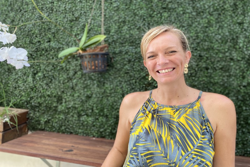 Laurie Ferrer, présidente du syndicat des sages-femmes de Polynésie. Crédit photo : Thibault Segalard