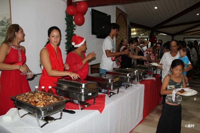 Un repas de Noël pour les SDF