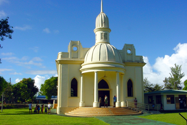 Temple protestant de Mataiea.