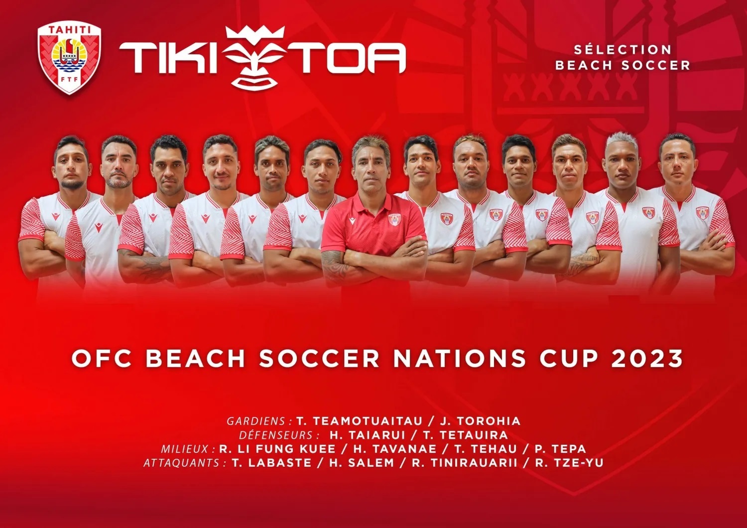 Les Tiki Toa entrent en scène à la Coupe des Nations d’Océanie