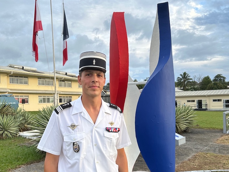 ​Le nouveau commandant de la compagnie des îles du Vent installé