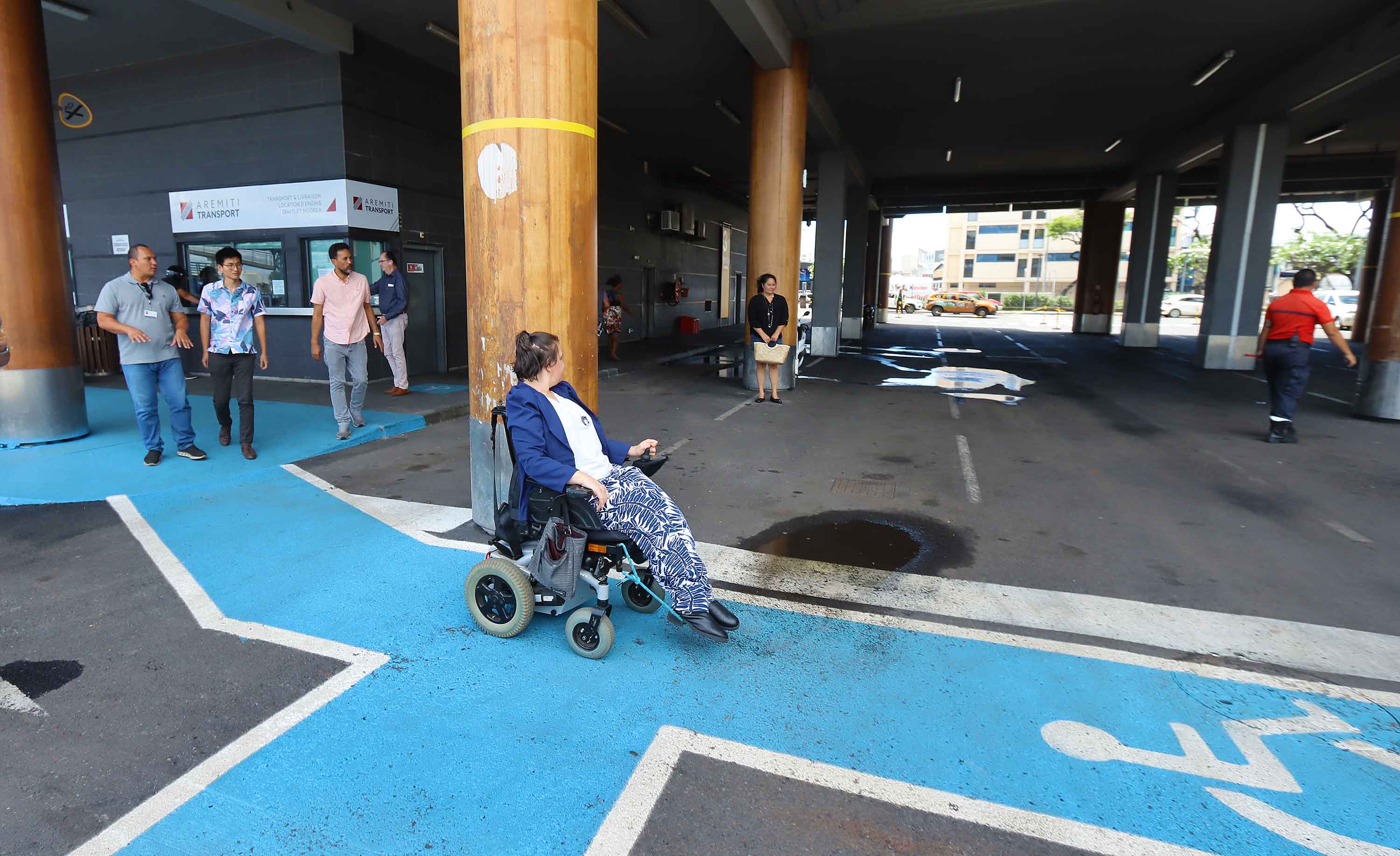 La gare maritime réaménagée pour les PMR