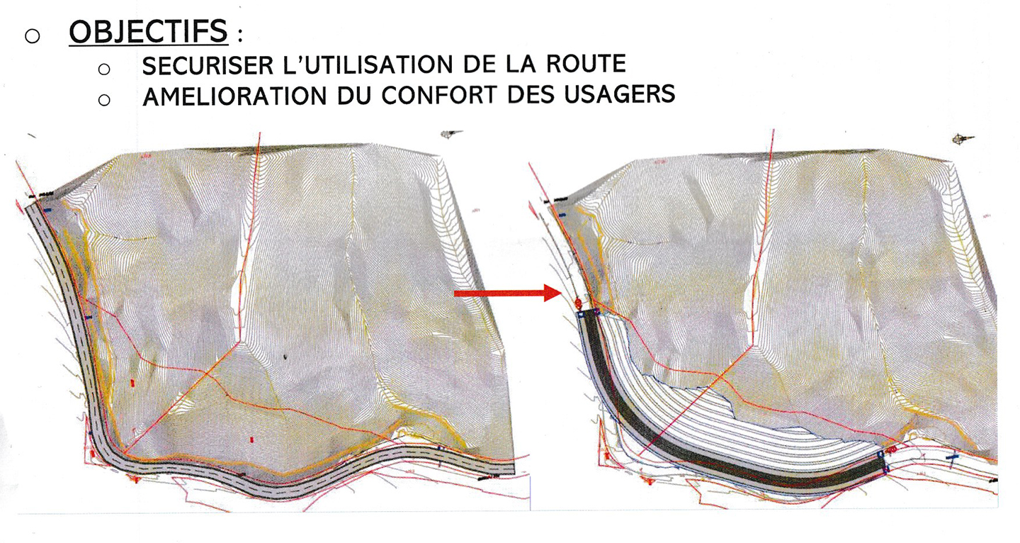 22 mois de travaux et une circulation alternée en vue au PK 43 à Hitia'a