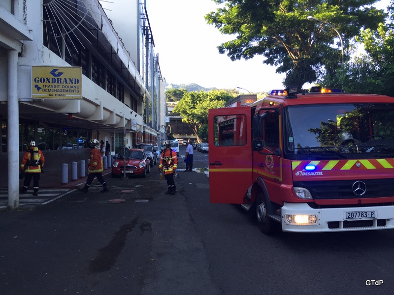 Un court-circuit provoque l'intervention des pompiers de Papeete à l'IEOM