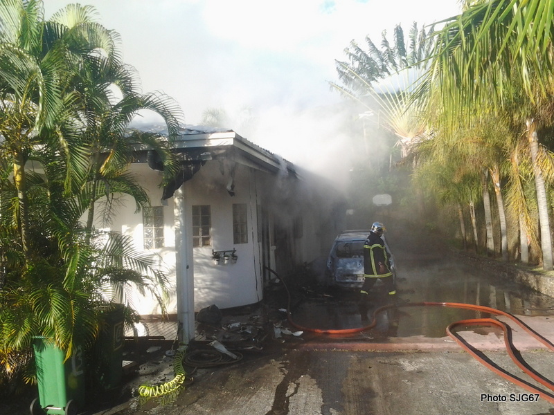 Une maison du lotissement Toa Roturahi ravagée par un incendie