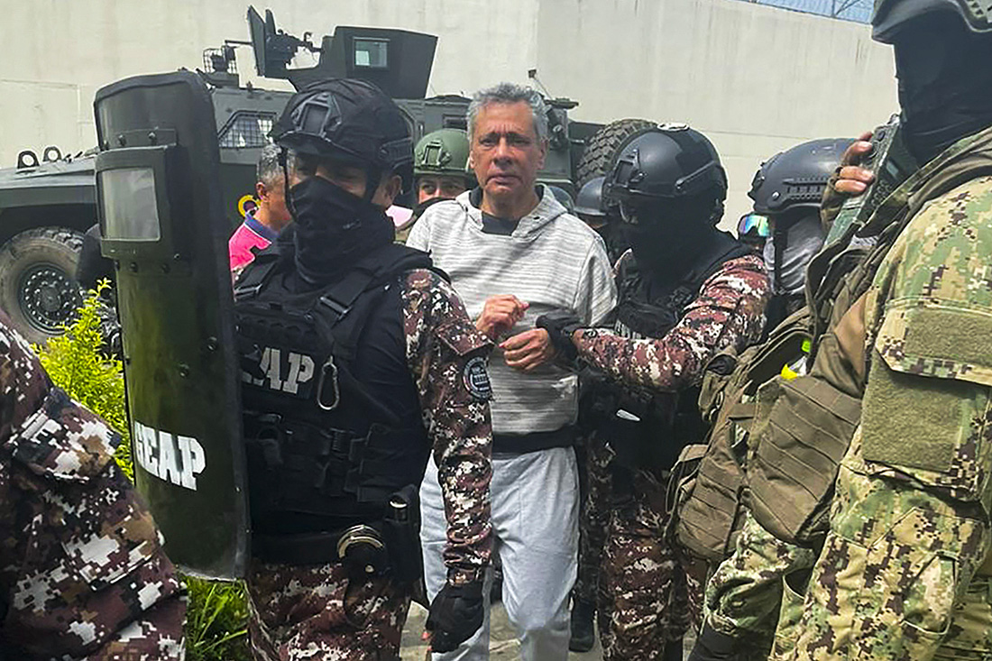 Crédit Handout / Ecuadorian Police / AFP