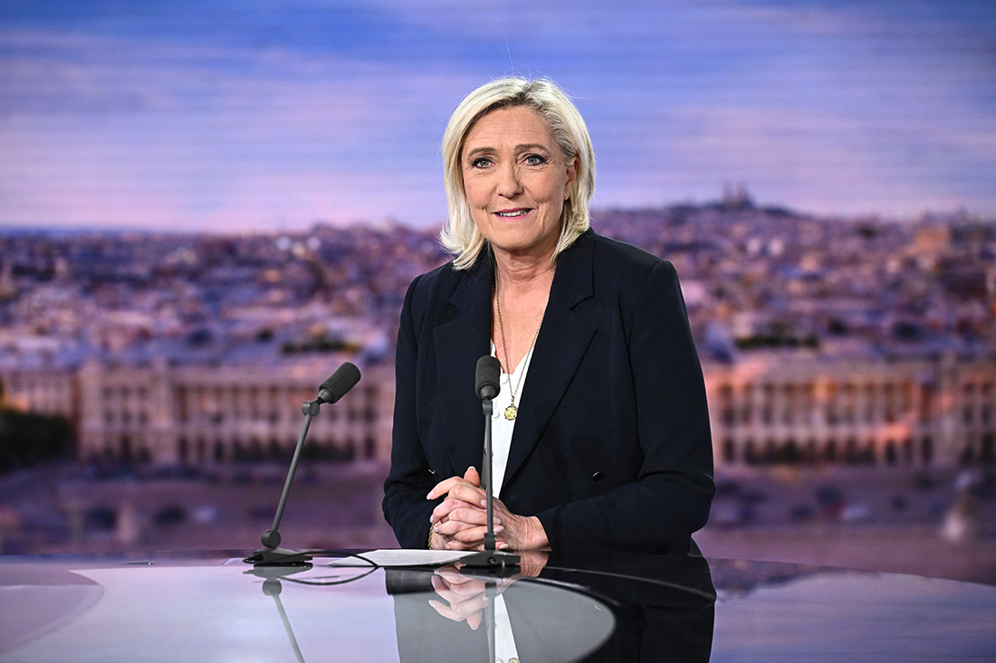 Le Pen prête à ne pas présenter de candidats RN face à des LR pour “faire le rassemblement”