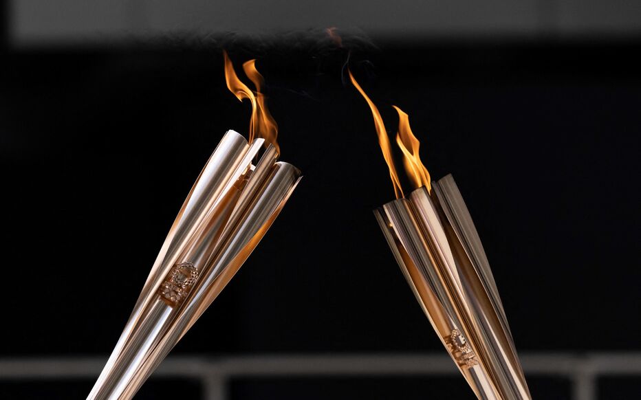 La flamme olympique parcourra Tahiti le 13 juin 2024.  Crédit : AFP Yki Iwamura