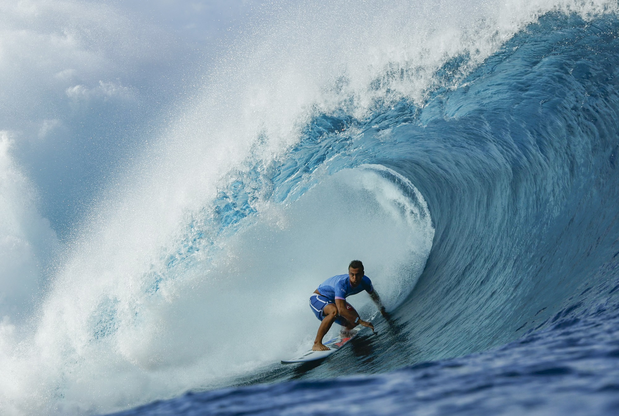 Kauli Vaast a attendu la bombe de la série pour prendre sa revanche sur l’Américain Griffin Colapinto (Crédit : AFP/Ben Thouard).