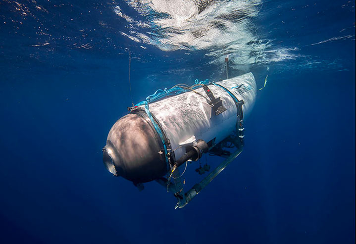 Crédit Handout / OceanGate Expeditions / AFP