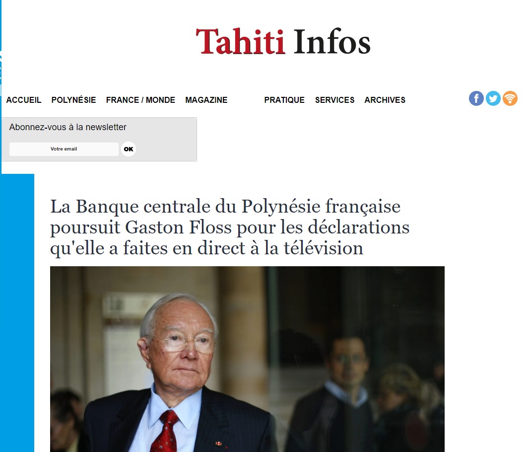 ​ATTENTION ARNAQUE : Un faux site imite la page de Tahiti Infos pour vendre de la cryptomonnaie