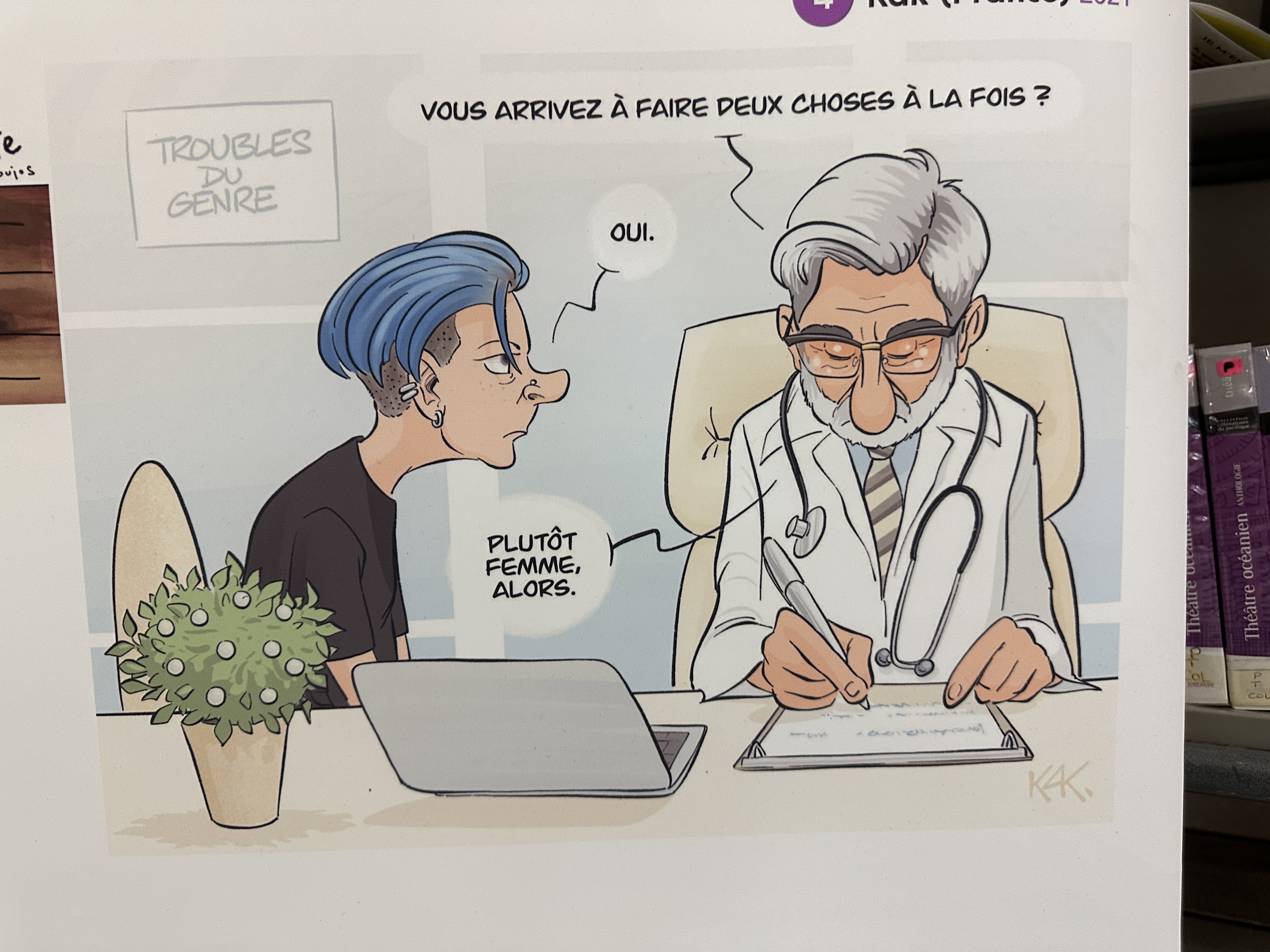 Le dessin pour l'égalité des genres