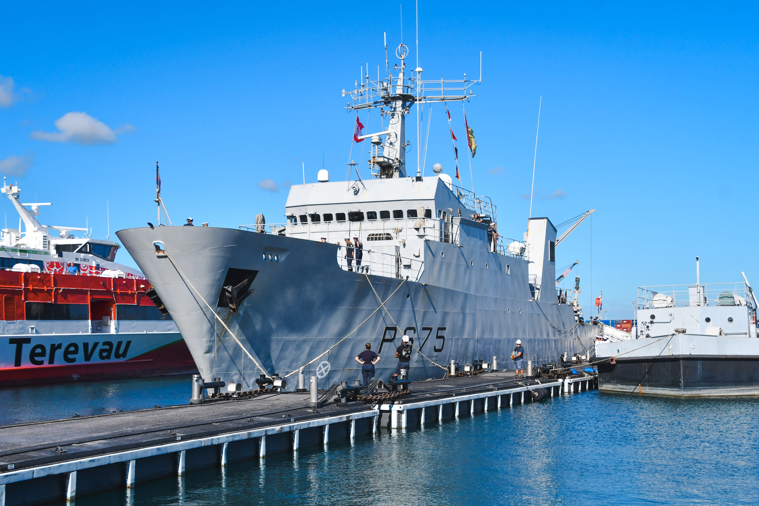 33 ans après sa première mission en Polynésie, l'Arago quitte le Fenua pour la cité du Ponant, Brest.