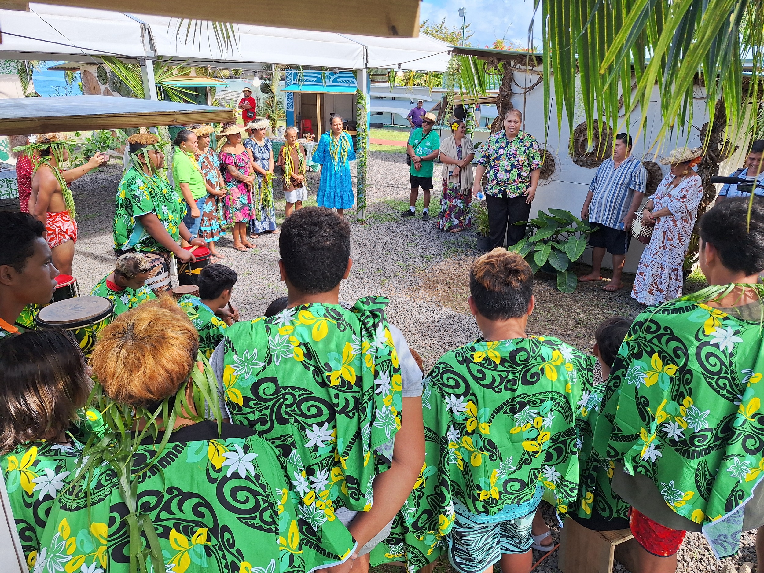 Le village des artisans de Vairao devrait rester ouvert jusqu’à la fin de l’année.