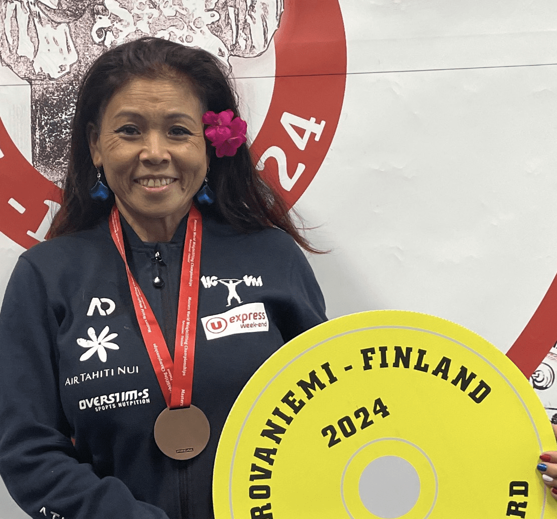 Deuxième à l’arraché, Clotylde Yu Hing a raté le podium de peu au total dans sa catégorie aux Championnats du monde masters.